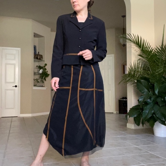 BATISTE Paris French Designer Blazer Dress Suite Set, size 38-40 FR - Picture 14 of 16